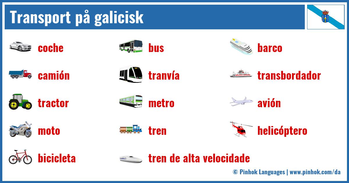 Transport på galicisk