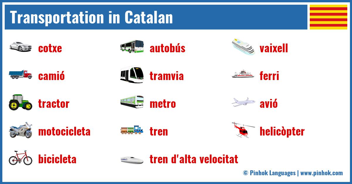 Transportation in Catalan