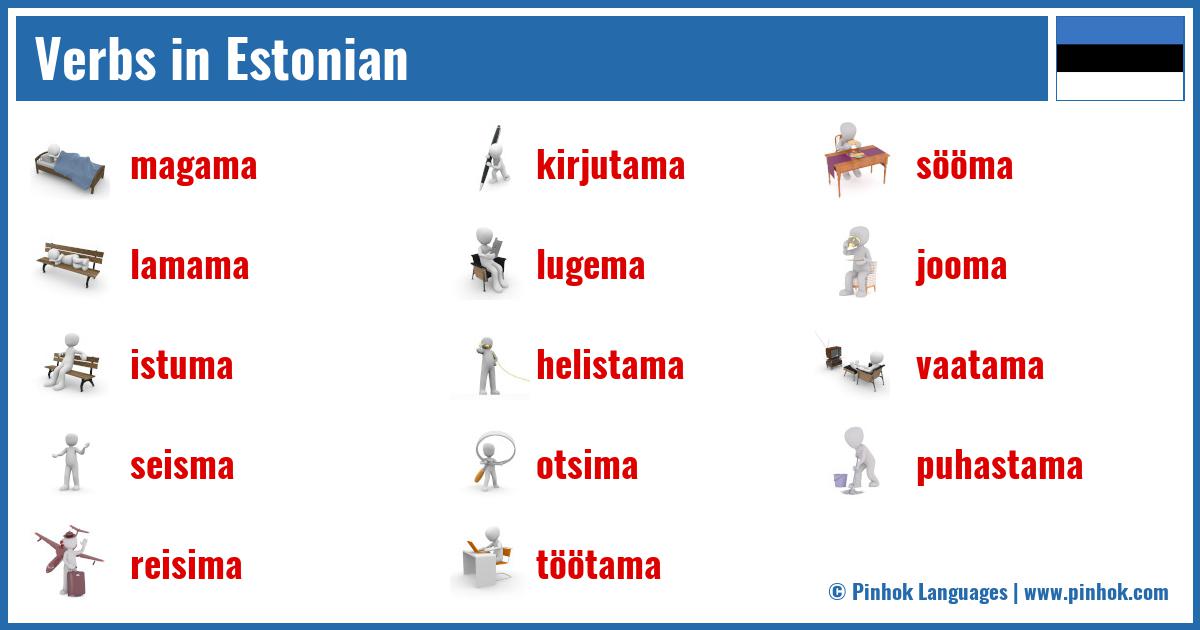 Verbs in Estonian