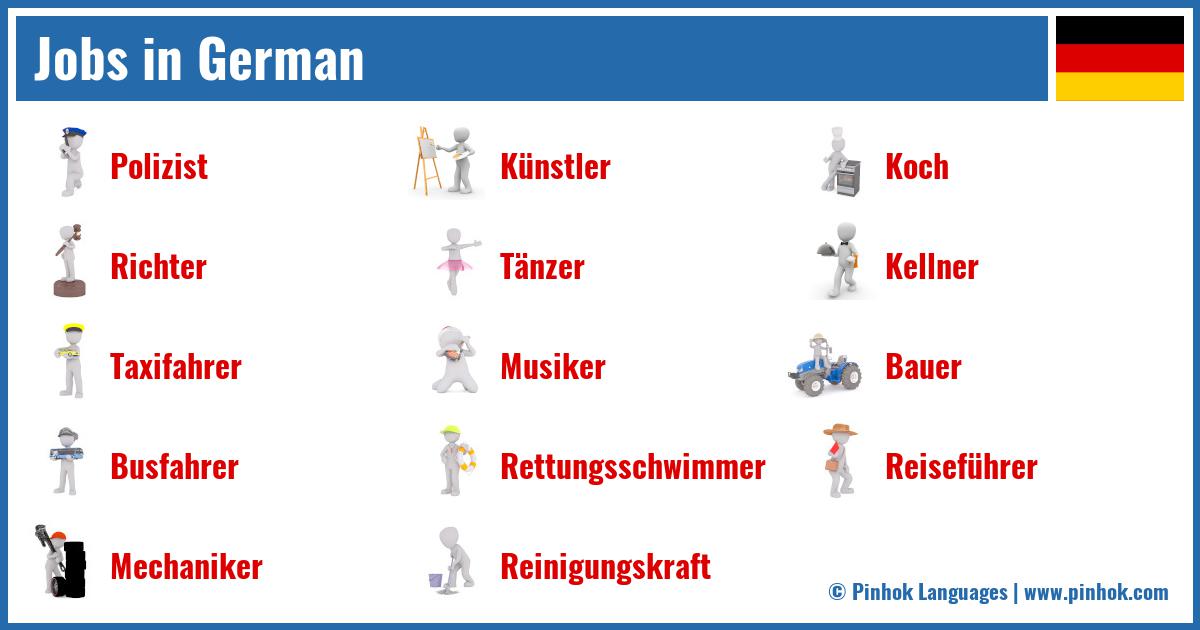 Jobs in German