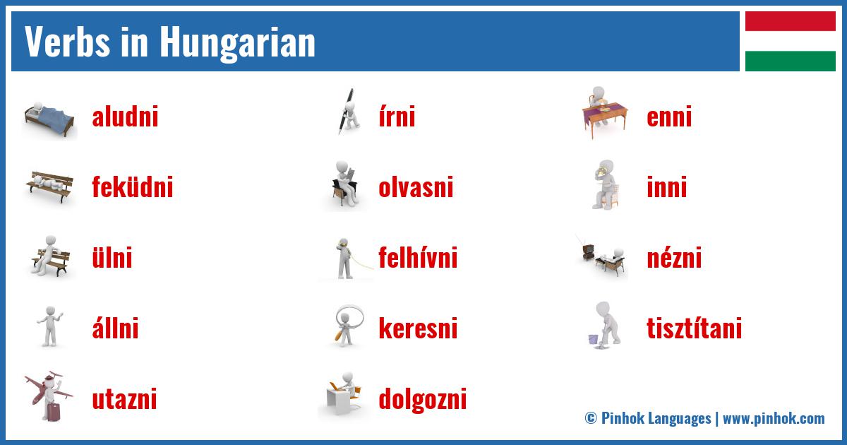 Verbs in Hungarian