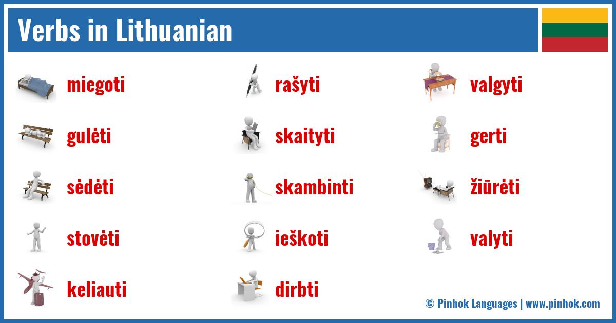 Verbs in Lithuanian