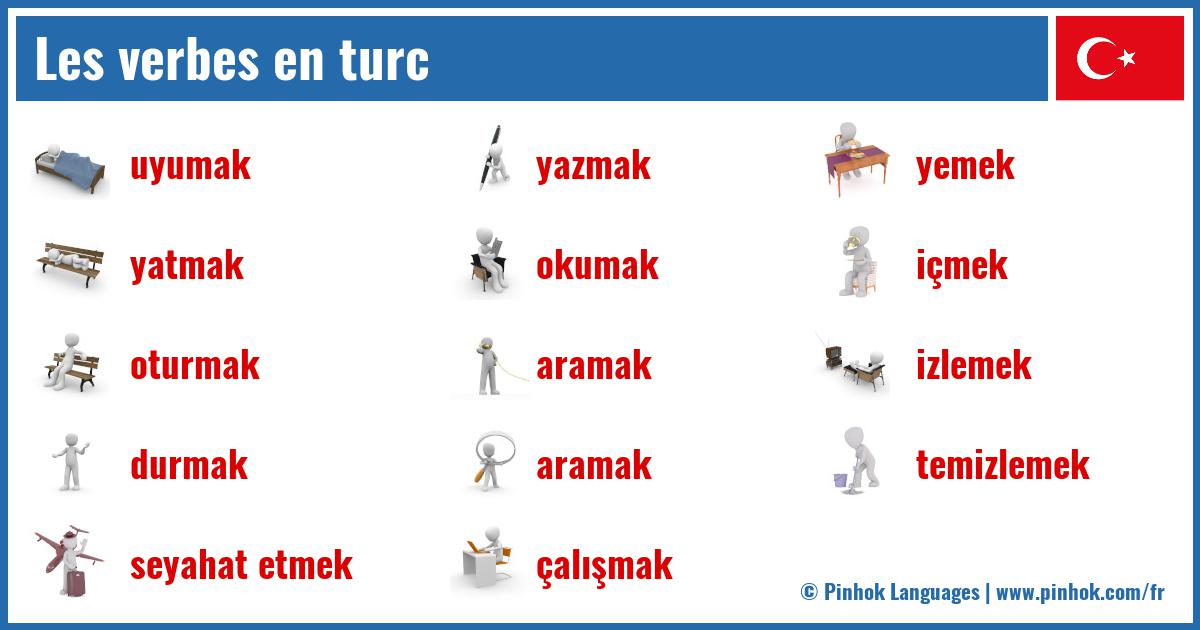 Les verbes en turc
