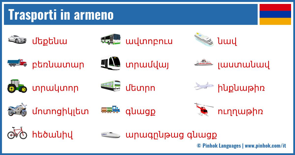 Trasporti in armeno