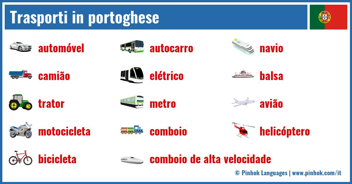 Trasporti in portoghese