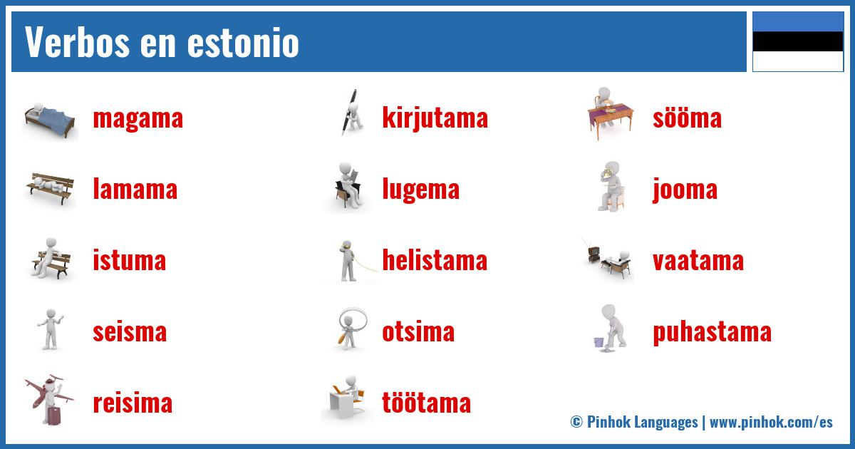 Verbos en estonio