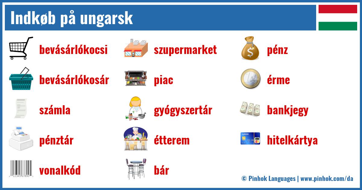 Indkøb på ungarsk